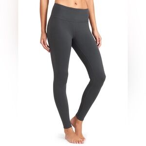 Athleta Chaturanga Tight Leggings in Shale Dark Grey Womens’s Small $89